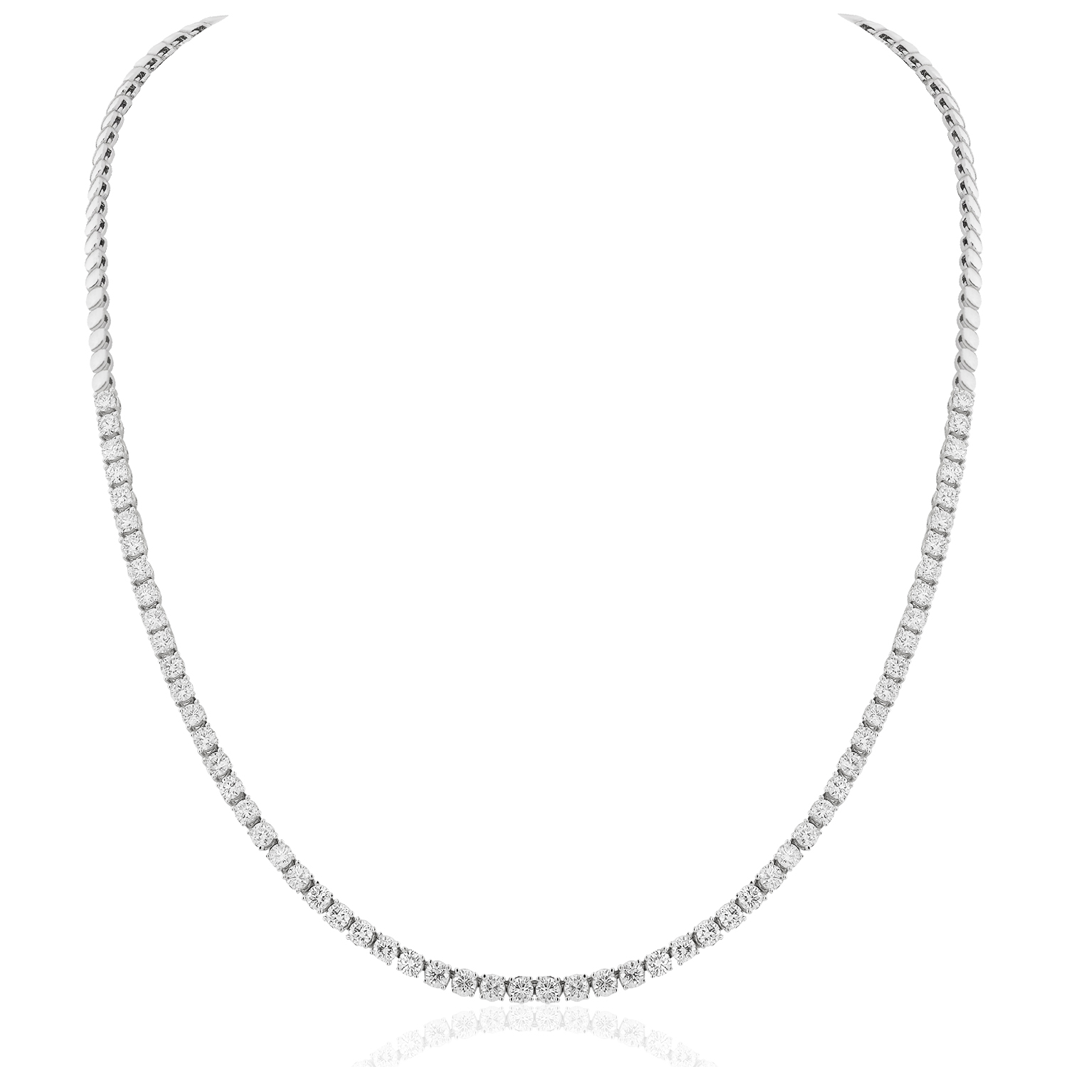 5,57 Ct. Diamond Riviera Necklace